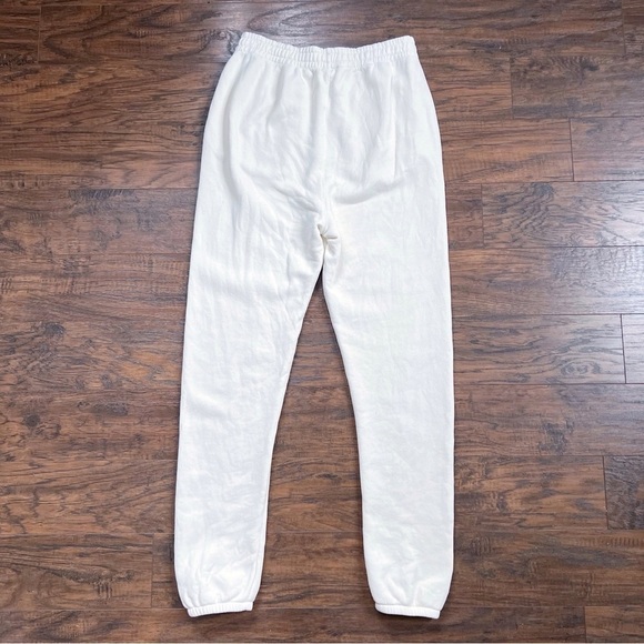 Outdoor Voices • Nimbus Sweatpant jogger pants Vanilla organic cotton terry knit - Picture 11 of 14